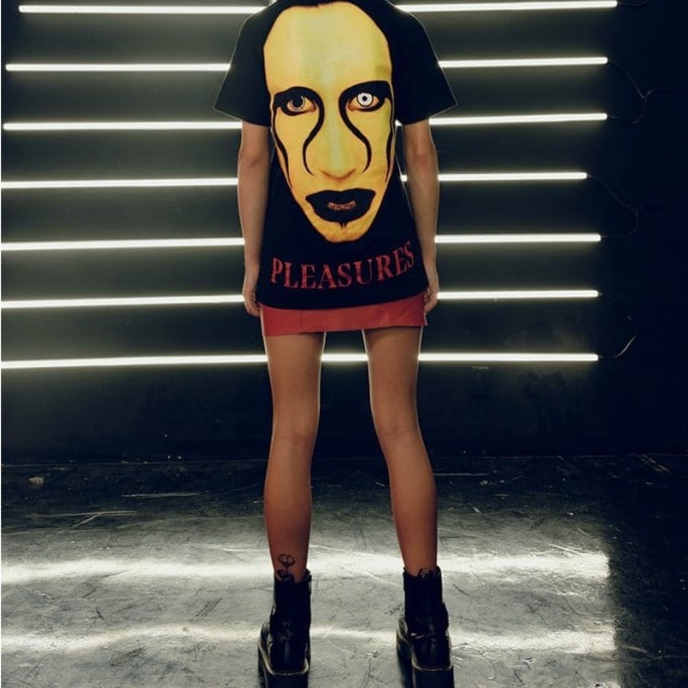 Pleasures X Marilyn Manson Tee